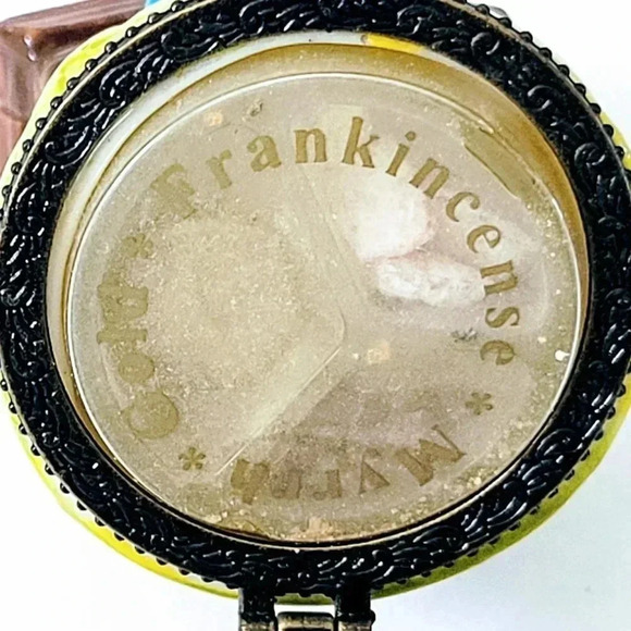 Nativity Trinket Box Gold Myrrh Frankincense Porcelain Trinity Broadcast Network - Picture 4 of 4